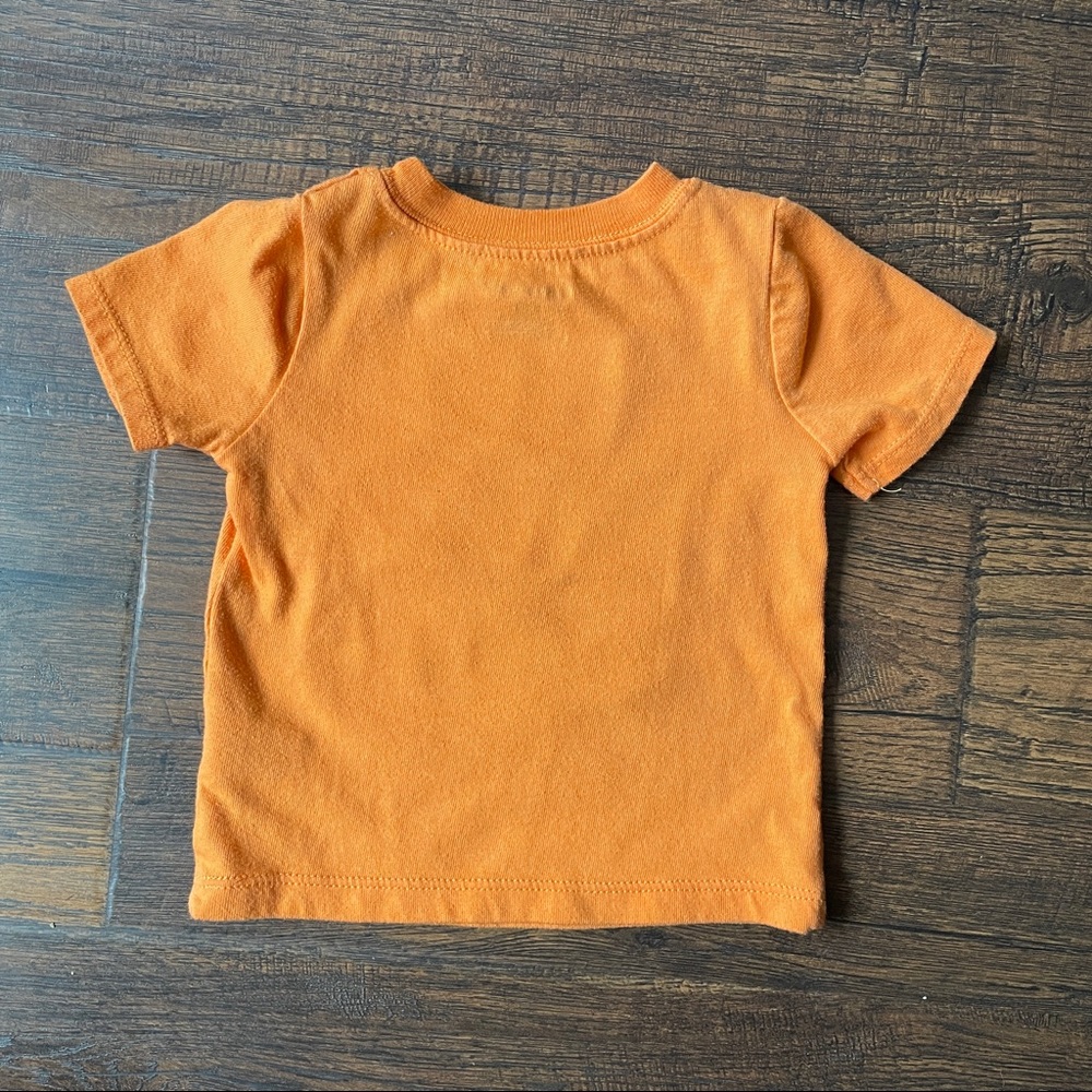 Garanimals 3-6 Month Just Like Dad Tool Graphic Tee T-shirt Orange - Picture 4 of 4